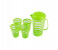 DND DDPR13700 Spiral Jug With 4 Glass - Green 1 in UAE