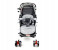 Baby Plus BP8483 Dismountable Cushion Baby Stroller - Grey 1 in UAE