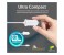 Promate ProCharge-M1 Universal Car Charger with Built in Micro USB Cable, White 2 in OMAN