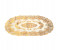 Delcasa DC1241 6 Pieces Table Mat - Gold 1 in UAE