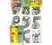 Color Velvet 0006 Alphabet and Number Coloring System Multi Color 1 in OMAN
