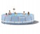 Intex ZX-26736 457 x 122CM Round Frame Pool 1 in UAE