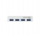 Promate Ihub USB 3.0 4 Port Aluminium Mountable Ultra-Fast Hub, Silver 1 in UAE