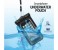 Universal Waterproof Underwater Mobile Pouch Dry Bag For Smartphones Under 5.5 Inches Multicolor 6 in OMAN