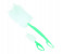 Bebe Confort 30167200 Wide Neck Bottle Brush & Teat Rinser - Green 1 in UAE