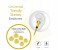 Promate Swish Universal Trendy Stereo Earphone with Noise Isolation, Yellow 3 in UAE