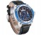 Weide UV 1605LB Mens Analog and Complete Calendar Watch Black and Blue 3 in UAE