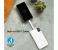 Promate Polymax-10C 10000 mAh Portable Power Bank with 2.1A USB Type C Charging Port, White 3 in UAE
