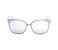 Guess GU7458 09C Rectangular Turquoise Frame & Silver Mirror Mirrored Sunglasses for Women 3 in OMAN