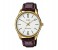 Casio MTP-V005GL-7BVUDF (CN) Mens Analog Watch White and Brown 1 in UAE