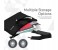 Promate Desire-LD 13 inch Classic Design Laptop Handbag with Multiple Storage Options, Black 4 in UAE