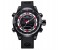 Weide WH 3315PU Mens Analog and Digital Watch Black and Red 1 in UAE
