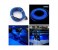 Car Flexible Cold Light Line Wire with Car Charger, Blue 2 in UAE