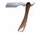 Tips & Toes TT-695 Professional Straight Razor for Classic Shaving, Pure Natural Wood Handmade Handle 2 in OMAN