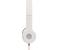 Compact Tri-Fold Design High Definition Single Pin Wired Stereo Headphones - White 3 in OMAN