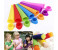 6 Piece Silicone Ice Lolly Maker ICE772 Multicolor 4 in UAE
