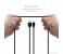 Promate LinkMate-MUL 2 in 1 Heavy Duty Fabric Sync Charge Cable - Black 2 in UAE