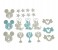 Simba 7052168 Glow in the Dark Mickey Stickers Set 2 in UAE