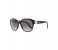 Chopard SCH185S 0700 Oval Shiny Black Frame & Smoked Grey Gradient Mirrored Sunglasses for Women 1 in UAE