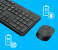 Logitech 920-007927 MK235 Wireless Keyboard & Mouse Combo - Arabic, Grey 4 in OMAN