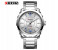 Curren 8266 Quartz Watch For Men White And Silver 1 in UAE