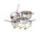 Royalford RF7841 Rose & Gold Cookware Set - 11 Pieces 1 in UAE