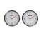 Geepas GWC26015 Plastic Wall Clock Silver, Rose Gold 1 in UAE