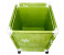 In-House Ls-1110 Foldable Laundry Storage Basket With Wheels - Green 2 in UAE