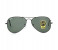 Ray-Ban RB3025-L2823 Pilot Black Frame & Green Classic G-15 Mirrored Sunglasses for Unisex 1 in OMAN