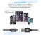 Promate LinkMate-LTF2 Heavy Duty Mesh Armored Data & Charge Cable with Lightning Connector - Black 7 in UAE