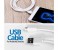 Fashionable 5 in 1 Combo Gift Set for Mobile - Micro USB Data Cable, Selfie Stick, USB Led Light, Micro OTG Fan, USB OTG Adapter GSMC51 Assorted 3 in OMAN