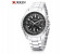 Curren 8053 Stainless Steel Analog Watch For Men Silver And Black 1 in UAE