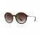Ray-Ban RB4222 865 Round Brown Frame & Brown Gradient Mirrored Sunglasses for Women 1 in UAE
