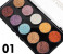 Miss Rose 7001-085M1 10 Colors Diamond Eyeshadow Makeup Palette 1 in UAE