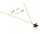 5 Pieces Star Locket Jewellery Set 31647 Gold 1 in OMAN