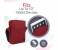 Promate Quire 10 inch Compact Tablet Messenger Bag, Maroon 3 in UAE