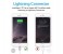 Promate Linkmate-LTF3 Nylon Braided Sync and Charger Cable with Lightning to USB Fast Charging - White 3 in UAE