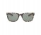 Giorgio Armani 0AR8062 541171 Rectangular Blue Havana & Wood Frame and Grey Green Mirrored Sunglasses for Unisex 1 in UAE