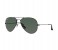 Ray-Ban RB 3025 002/58 Aviator Black Frame & Green Mirrored Sunglasses for Unisex 1 in UAE