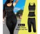 3 in 1 Body Shaper Weight Loss Suit, Black - XL 1 in UAE