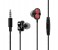 Promate Onyx Bass Boost Dual Driver In-Ear Earphones, Maroon 1 in OMAN