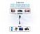 Promate LinkMate-H3L 24K Gold Plated Micro-HDMI to HDMI Audio Video Cable - Black 7 in UAE