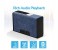 Promate Streambox-Xl Portable Fabric Wireless Speaker with Internet Radio - Blue 2 in UAE
