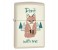 Zippo 29615 216 Fox with Me Lighter Silver 1 in UAE