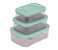 Royalford RF9307 3 Piece Rectangular Crisper Set - Turquoise 3 in UAE