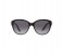 Chopard SCH185S 0700 Oval Shiny Black Frame & Smoked Grey Gradient Mirrored Sunglasses for Women 2 in UAE