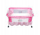 Baby Plus BP6599 Baby Crib with Retractable Hood - Pink 2 in UAE