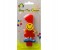 Party Time M082 Number 1 Smiley Birthday Candle Red 1 in UAE