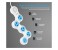 Promate PowerStrip-2.UK 180 Degree Rotatable 4 Way Outlets Foldable Power Extension with 2 USB Ports Surge Protector, White 3 in UAE