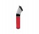HTC AT1302 Washable Rechargeable Hair Trimmer with 4 Extra Size Guard - Red 1 in UAE